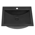 thumbnail image 5 of Ruvati 21 x 17 inch Drop-in Topmount Bathroom Sink Stainless Steel, 5 of 5