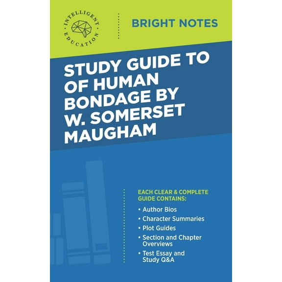 Bright Notes Study Guide to Of Human Bondage by W Somerset Maugham, (Paperback)