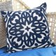 thumbnail image 5 of Funda de almohada bordada de Lona de algodón YONGSHENG 18 x 18 pulgadas azul, 5 of 5