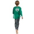 thumbnail image 5 of DC Comics Justice League Green Lantern Little Boys Pajama Shirt Pants and Cape 3 Piece Set Toddler to Little Kid, 5 of 5