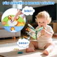 thumbnail image 4 of Libros de tela sensorial Kimicare para bebés de 0 a 12 meses, 2 unidades, 4 of 7