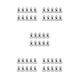 thumbnail image 2 of Matsuzay Llavero de 10 piezas, decoraciones resistentes al desgaste, llavero exquisito, anillos divididos de alta resistencia, hebillas de caja, Type2 NO2, 2 of 6