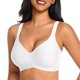 thumbnail image 5 of Ropa Interior Transpirable para Mujeres Sujetador Delgado de Tamaño Grande sin Bordes Reunión Diseño Ropa Interior Inalámbrica Diaria Cómoda, 5 of 6