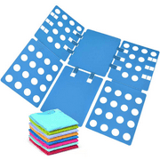 Vive Comb 2Pcs Clothes Folding Board, Laundry Folder, Folding Board for T-Shirts, Dress Shirts, Pants, Towels, Blue