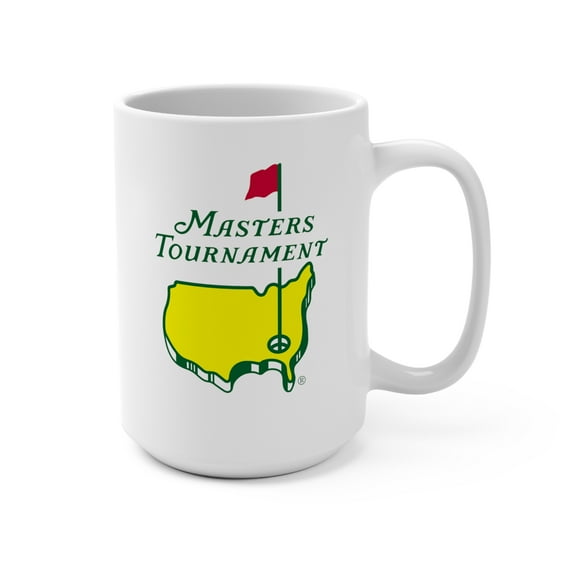 Masters Golf Mug Gift 15oz Large Ceramic Coffee Cup For Golf Lover