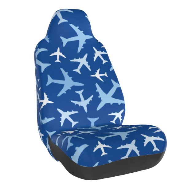 Fotbe Airplanes in the Sky Funda para Asiento de Auto con Estampado – Impermeable y Antisudor – Ajuste Universal, Lavable a Máquina, Antideslizante (1 Pieza)
