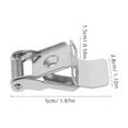 thumbnail image 2 of ULTNICE Spring Clips 2-Hole Design Metal for Downlight Panel Lamp Preventing Unwanted Movement 6Pcs, 2 of 8