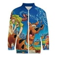 thumbnail image 4 of Scooby Doo Cartoon Fashion Jacket Mens Windbreaker Coat Lightweight Zipper Clothes Streetwear Bomber Outerwear Jackets, 4 of 7