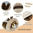 thumbnail image 4 of Cama cueva para animales pequeños Hideout HOMEYA Cuddle, 4 of 6