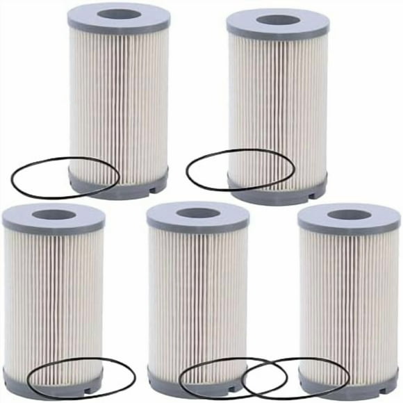 K37-1029 Fuel Filter Compatible with 2015-2017 Paccar MX11 MX13 Cummins ISX15 Engines Peterbilt 367 389 587 Kenworth Replaces K371029, K37-1011, K37-1012, PF46081, FS20172 5PACK