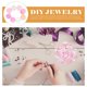 thumbnail image 3 of Rosy Crackle Glass Handcrafted Spacer Beads for Jewelry Making 200Pcs Set, 3 of 3