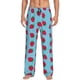 thumbnail image 1 of Balery Strawberries Pantalones de pijama para hombre, pijama ultraligero, pantalón de descanso-Large, 1 of 6