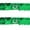Green, variant on Women's Skinny Elastic Waist Belts Sequins Decor Stretchy Belts for Dresses 2PCS Silver Side Purple