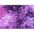 thumbnail image 1 of Ahgly Company Indoor Rectangle Oriental Purple Industrial Area Rugs, 2' x 3', 1 of 4