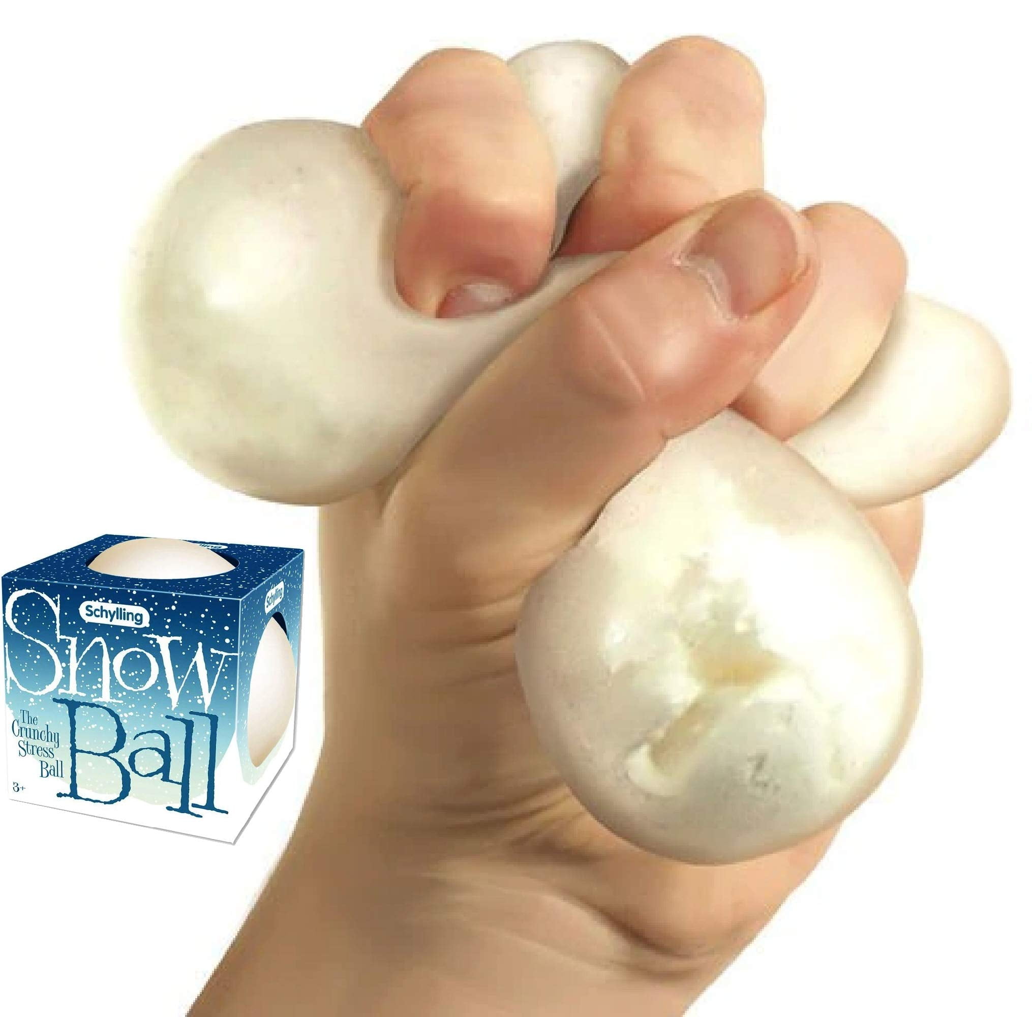 snowball stress ball