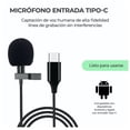 thumbnail image 4 of Micrófono Alámbrico Elegate USB Tipo C CON70TYPEC, 4 of 5