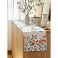 thumbnail image 5 of Table Runner 70 Inches Long for Kitchen Dining, Vintage Leaves Dresser Scarf Farmhouse, Dining Table Decorations for Wedding/Parties, Summer Botanical Pastoral Watercolor 13 x 70 In, 5 of 8