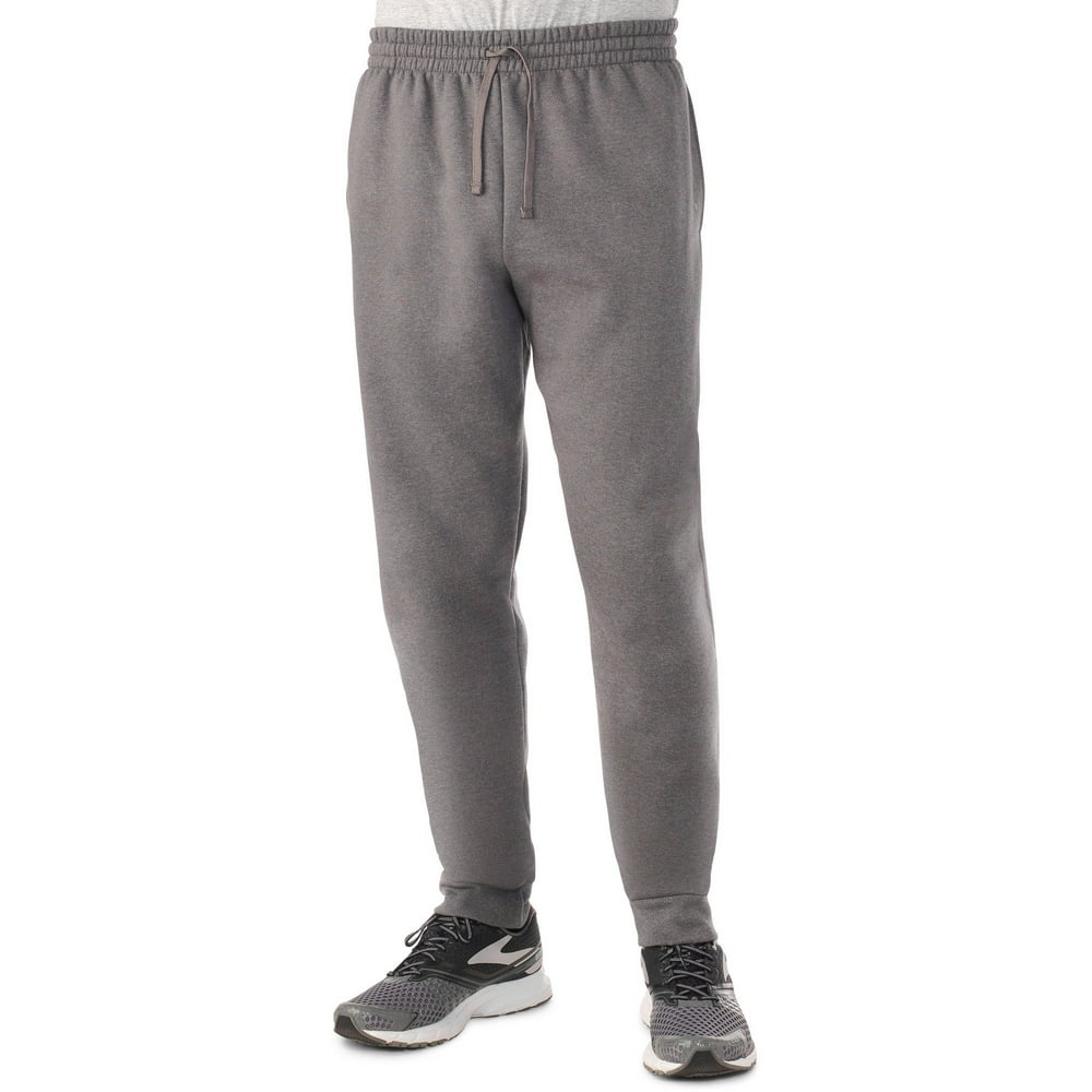 fruit of the loom men's dual defense cuff bottom jogger sweatpant
