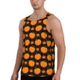 thumbnail image 2 of Daiia Orange Pumpkin And Autumn Maple Printed Men's Quick Dry Fit Muscle Tank Top Slim-Fit Tank Workout Tank Top Lightweight Sports Tank Top-3X-Large, 2 of 7