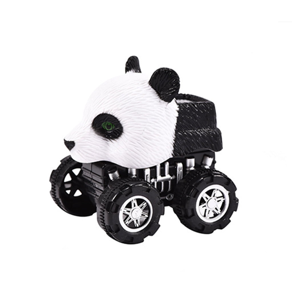 MMolecule Mini Vehicle Animal Pull Back Cars with Big Tire Wheel