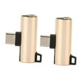 thumbnail image 3 of 2Pcs USB C To 3.5mm Headphone Jack Adapter, Portable 2 In 1 USB Type C To 3.5mm Audio With PD Charging Adapter For Some Type C Phones, Tablet, 3 of 8