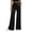 A20 Black, variant on Women's Wide Leg Dress Pants High Waisted Business Casual Office Work Trousers with Pockets Flowy Pintuck Front Professional Sleek Stretch Long Pants