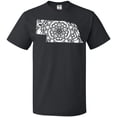 thumbnail image 3 of Inktastic Nebraska Silhouette Mandala T-Shirt, 3 of 5