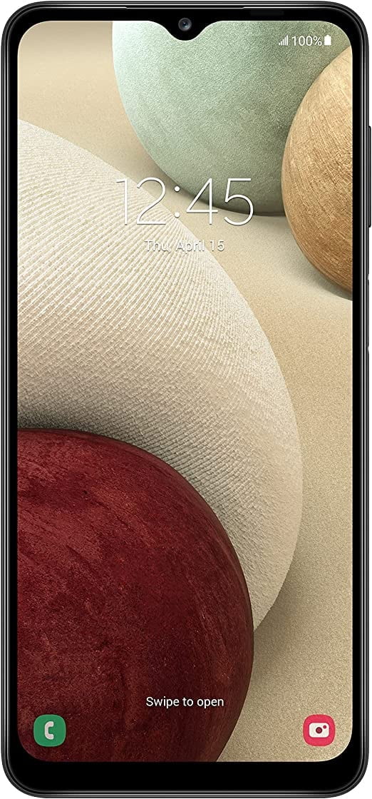 Pre-Owned Tracfone Samsung Galaxy A12, 32GB, Black- Prepaid Smartphone [Locked to Tracfone Wireless]