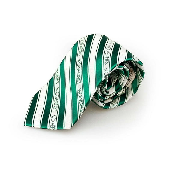 Fan Frenzy Utah Valley Wolverines Wildcats Officially Licensed 49" Microfiber Youth Tie