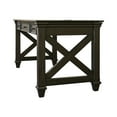 thumbnail image 2 of Martin Furniture 60"W Wood Writing Desk Office Writing Table in Dark Brown, 2 of 12