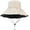Beige, variant on CoCopeaunts Women Bucket Hat Large Wide Brim Outdoor Sun Protection Folding Summer Bucket Cap for Women Adjustable Lace-Up