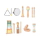 thumbnail image 5 of Instrumentos musicales para niños, juguete de xilófono de pandereta, juguete sensorial, madera, instrumentos de percusión de juguete para juguetes de 9 piezas, 5 of 9