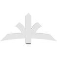 thumbnail image 4 of 60"W x 30"H x 4"D x 6"F, 12/12 Pitch, Davenport Architectural Grade PVC Gable Bracket, 4 of 8