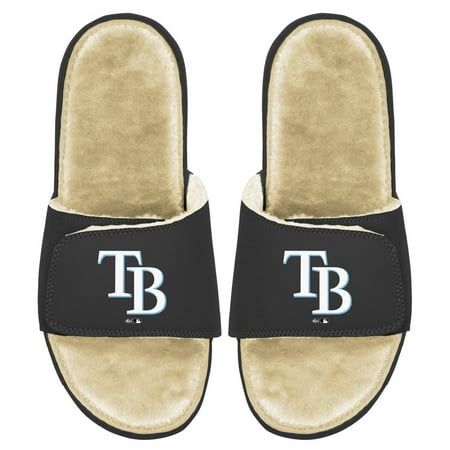 

Men s ISlide Black/Tan Tampa Bay Rays Faux Fur Slide Sandals