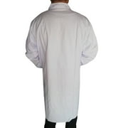 Pxiakgy winter coats for women Women Men Uni Lab Coat Long Sleeve White Outwear Blouse With Pockets White + XL