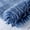 Dark Blue, variant on Phantoscope Faux Sheepskin Fur Area Rug, Soft Fluffy Faux Fur Carpet, Light Gray, 2 x 3 ft, Irregular Shape