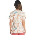 thumbnail image 3 of Dickies EDS Scrubs Top For Women V-Neck Print DK881, 3 of 7