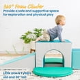 thumbnail image 3 of ECR4Kids SoftZone Single Tunnel Maze 360 Degree Climber, Toddler Playset, Contemporary, 6-Piece, 3 of 9