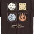 thumbnail image 2 of Avatar - The Last Airbender - Nations Symbols - Men's Short Sleeve Graphic T-Shirt, 2 of 4
