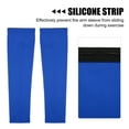 thumbnail image 5 of Unique Bargains 1 Pair Reduce Joint Pain Arm Elbow Compression Sleeve XL Size Blue, 5 of 6