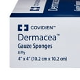 thumbnail image 5 of Dermacea Sterile White 8-Ply Cotton Gauze Sponges, 4" x 4", 2 per Pack, 600 Packs, 1200 Total, 5 of 6
