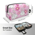 thumbnail image 5 of Honeii Sunflower Rabbit Print Multi-Purpose Storage Bag,Hanging Dopp Kit,Small Toiletry Bag for Traveling for Toiletries, Makeup, and Small Essentials, 5 of 7