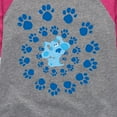 thumbnail image 3 of Blue Clues & You! - Blue Spiral - Toddler And Youth Girls Raglan Graphic T-Shirt, 3 of 4
