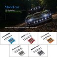 thumbnail image 3 of 4 Pieces Metal Shock Absorber Remote Control 1:28 Crawler Model Damper Upgrade Part Repair Replacement for Wltoys K969 K979 K989 Blue, 3 of 8