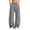 Gray, variant on Wide Leg Barrel Sweatpants for Women Plus Size Drawstring Elastic Waisted Baggy Sweatpant with Pockets Wine L