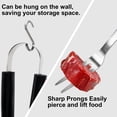 thumbnail image 4 of AGCAN BBQ Grilling Tools Set, Heavy Duty Premium Stainless Steel Spatula, Fork & Tongs, Barbecue Utensils Tool Kit Gift for Dad Men Grilling Lover Outdoor, 4 of 8