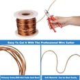 thumbnail image 3 of Bobina de alambre de cobre ibaofuing 99,9% suave, calibre 16, 1,3 mm, 39 m, 1 kg, 3 of 6