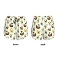 thumbnail image 3 of Daiia Funny Avocado In Mexican Clothes Pattern Women's 2 in 1 Running Shorts - Lightweight Athletic Workout Gym Yoga Shorts Liner with Phone Pockets-Medium, 3 of 7