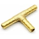 thumbnail image 3 of Conector de manguera de latón de 4 uds, conector de manguera neumática, conector de manguera de combustible en T (8mm) - LSHES, 3 of 5