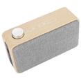 thumbnail image 3 of Altavoz Bluetooth 4,2 con diafragma de bajo de madera W5A, bocina grande de 70MM de grano de madera amarillo, 3 of 8